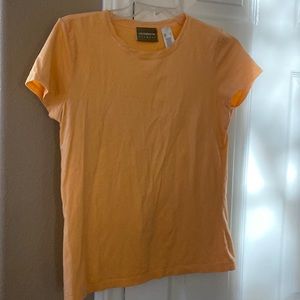 Liz Claiborne Lizwear cotton/modal/spandex blend shirt-sleeved top